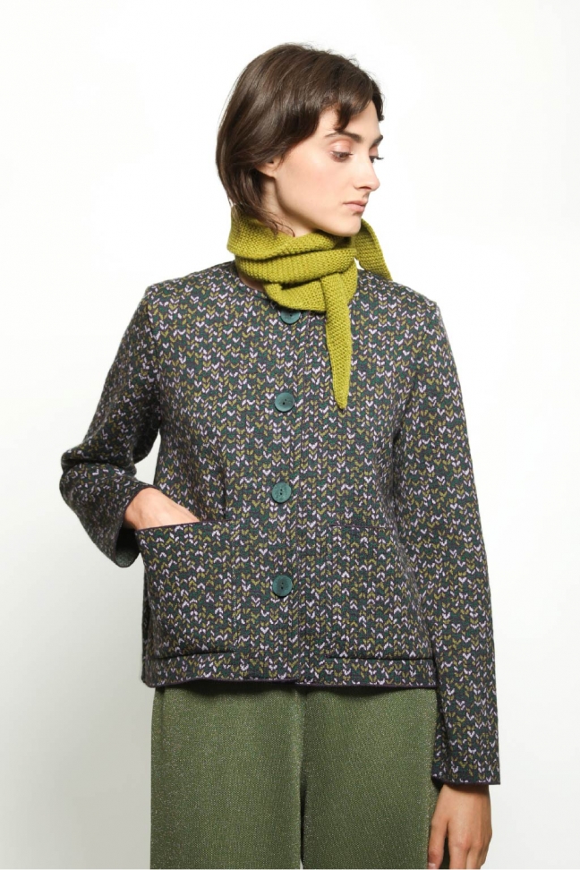 Scarf TRIANGLE SCARF yellow