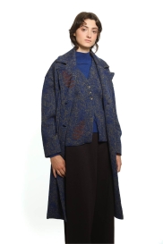 Coat TRACES blue