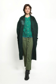 Manteau TRACES vert