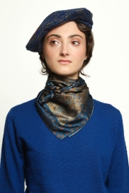 Beret TRACES blue