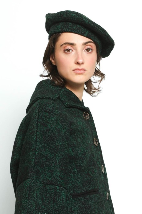 Beret TRACES green