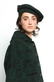 Beret TRACES green