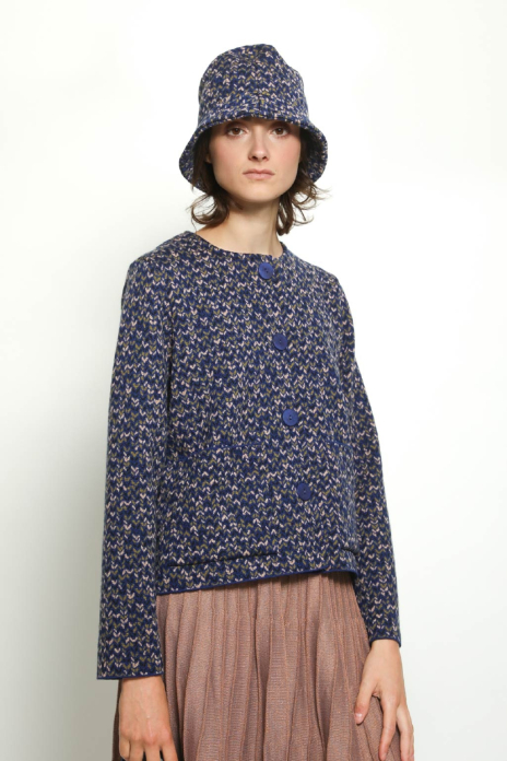 Jacket TWEED blue