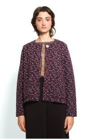Jacket TWEED burgundy