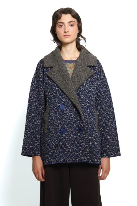 Peacoat TWEED blue