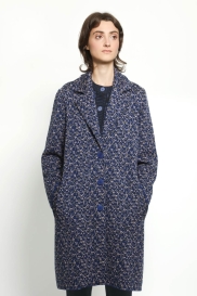 Coat TWEED blue