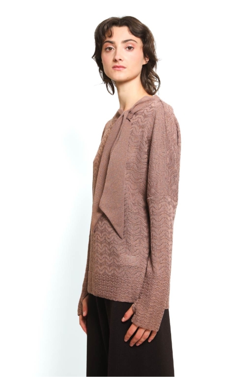 Pull noue WINK beige