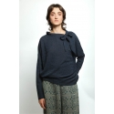 Pull noue WINK bleu
