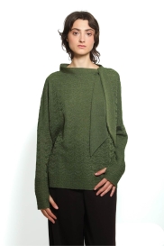 Knot sweater WINK green