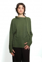 Pull noue WINK vert