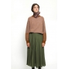 Jupe plissee WINK vert