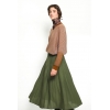 Pleated skirt WINK green