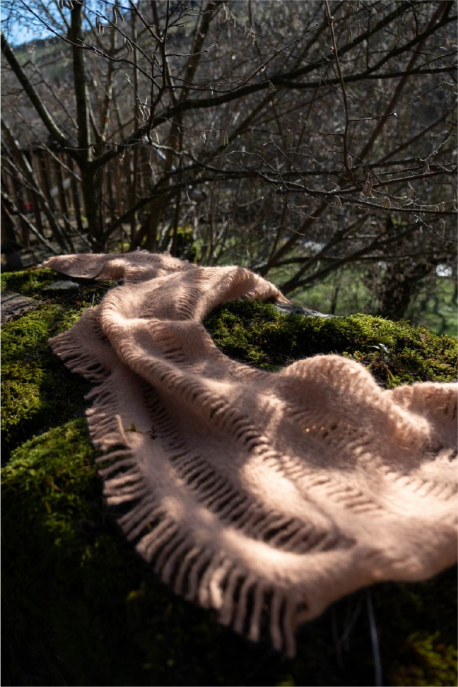 Echarpe FLOTTEES beige