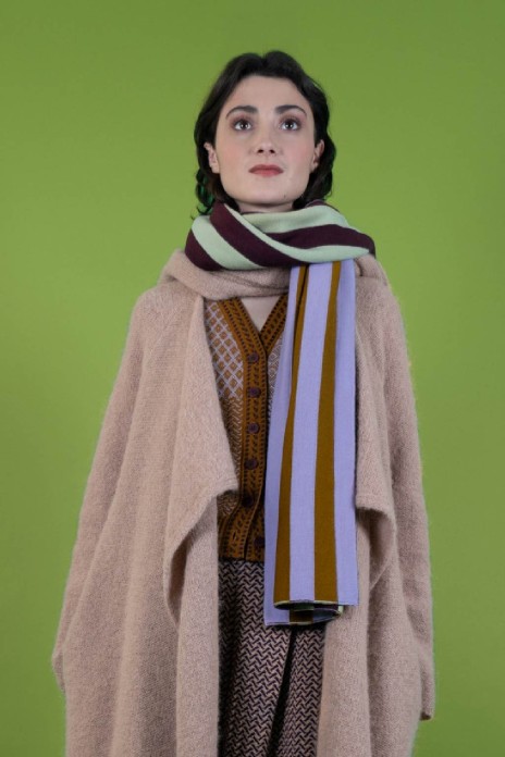 Scarf TRANSAT mauve