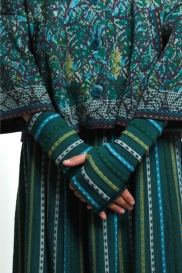 Mittens BROCELIANDE green