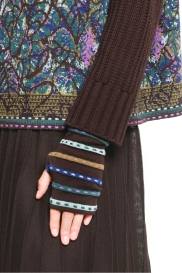 Mittens BROCELIANDE chocolate