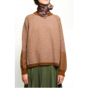 Bandana BOUCLE mauve