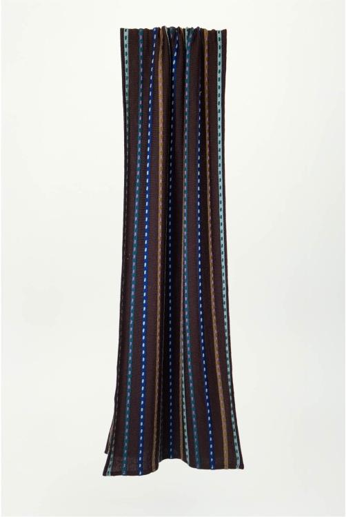 Scarf BROCELIANDE chocolate