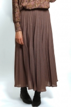 Jupe plissee WINK beige