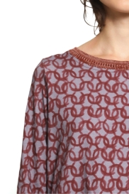 Tshirt BOUCLE mauve