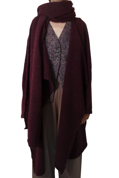 Paletot WIZARD bordeaux
