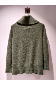 Pull grand col WIZARD vert