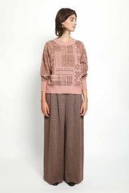 Wide pants SEEDS beige