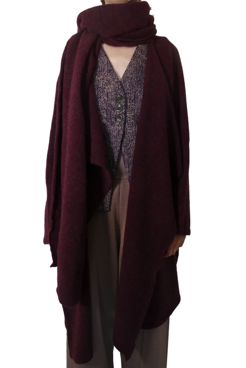 Overcoat WIZARD burgundy Overcoat WIZARD burgundy