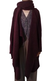 Overcoat WIZARD burgundy