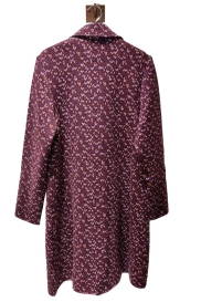 Coat TWEED burgundy