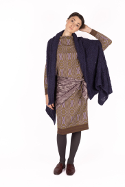Shawl SCARFS blue