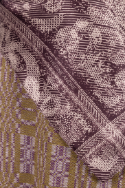 Scarf ESQUISSE burgundy