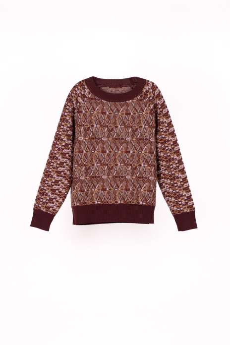 Sweater PARTITA burgundy