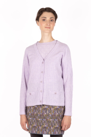 Cardigan SIMILE mauve