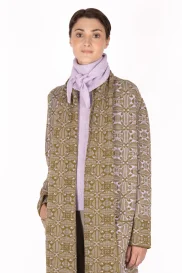 Triangle scarf SIMILE mauve