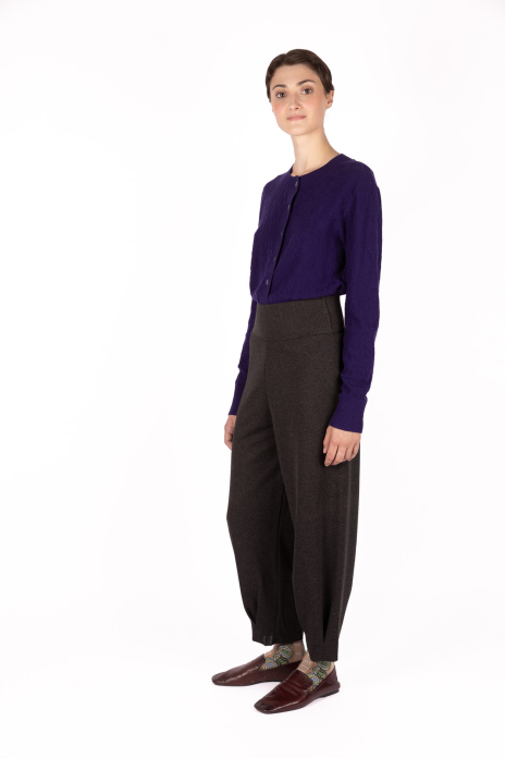 Pantalon carotte SOPRANO tourbe