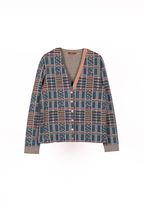 Cardigan TIENTO petrole