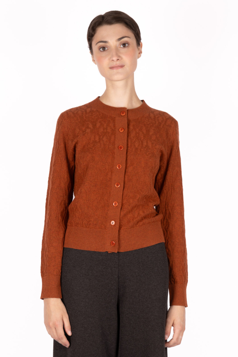 Cardigan YES roux