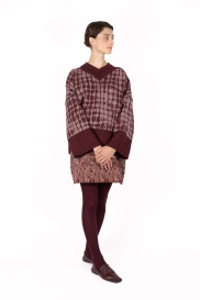Pull ZOGRAS bordeaux