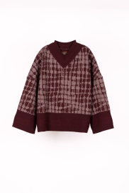 Pull ZOGRAS bordeaux