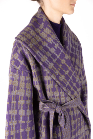 Pardessus ZOGRAS violet
