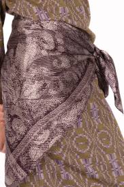 Scarf ESQUISSE burgundy