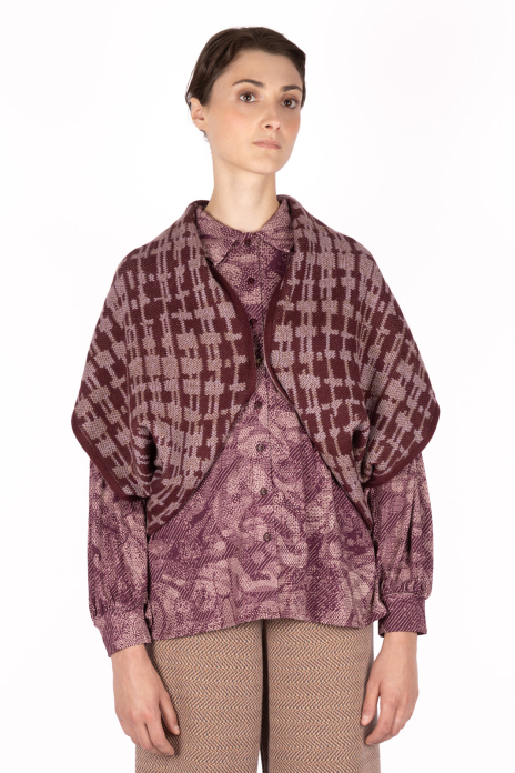 Bolero ZOGRAS bordeaux