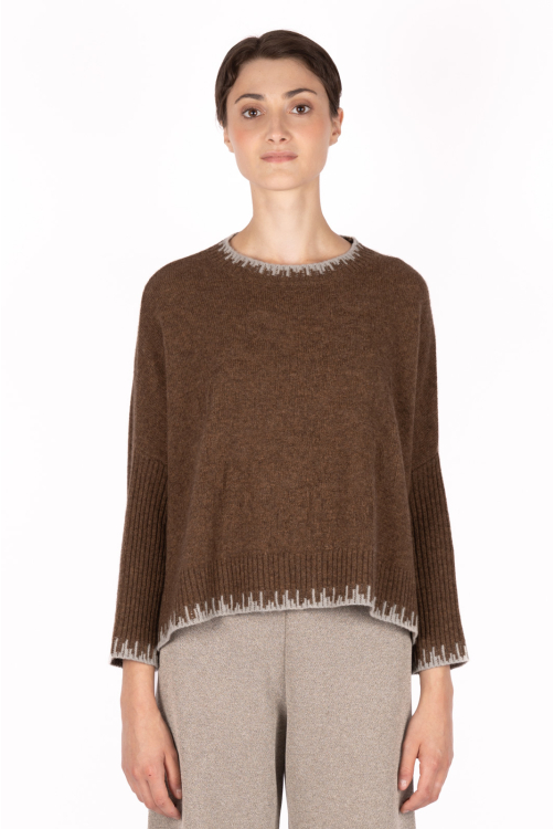 Pull YAKISH marron