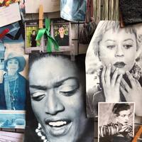 Moodboard dans notre studio de création. ❤️ #catherineandre #millau #mood #creativestudio