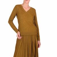 Nous aussi, l’or on adore!#catherineandre #knitwear #savoirfaire #madeinfrance